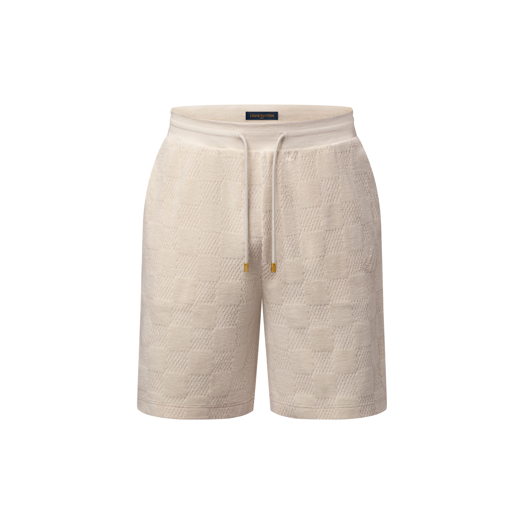 Damier French Terry Shorts - Men - Ready-to-Wear | LOUIS VUITTON ®